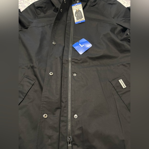Hunter Black Utility Jacket with Hood - Picture 11 of 15